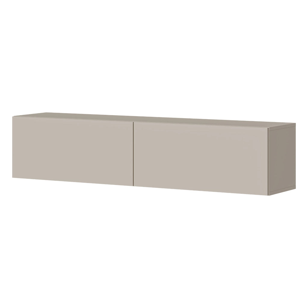 Mocogno, Mobile Porta tv un Ripiano, 144x32x32h cm Beige