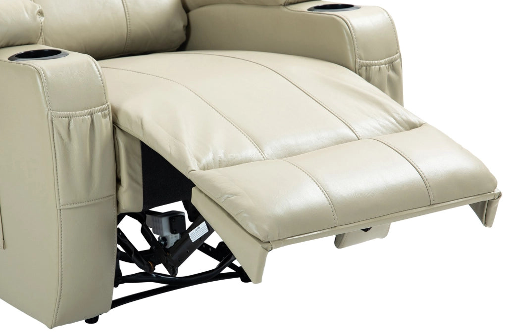 Sessel Hepler mit Massagefunktion Kunstleder