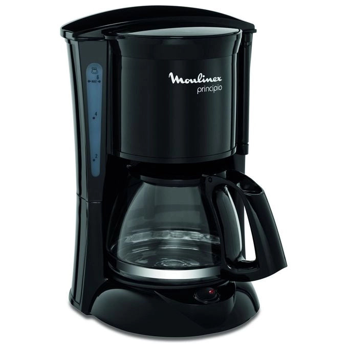 Moulinex FG1528 Principio Macchina da caffe' Americano 0.6 L 600 W 6 Tazze Antigoccia Mantieni Caldo colore Nero