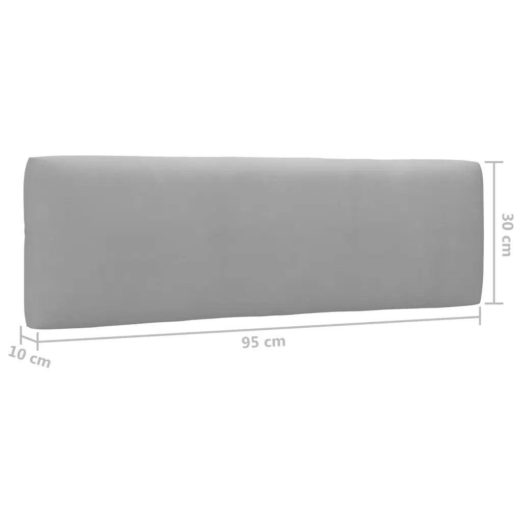 Divano a 2 Posti su Pallet con Cuscini Pino Impregnato Ambra 3066663