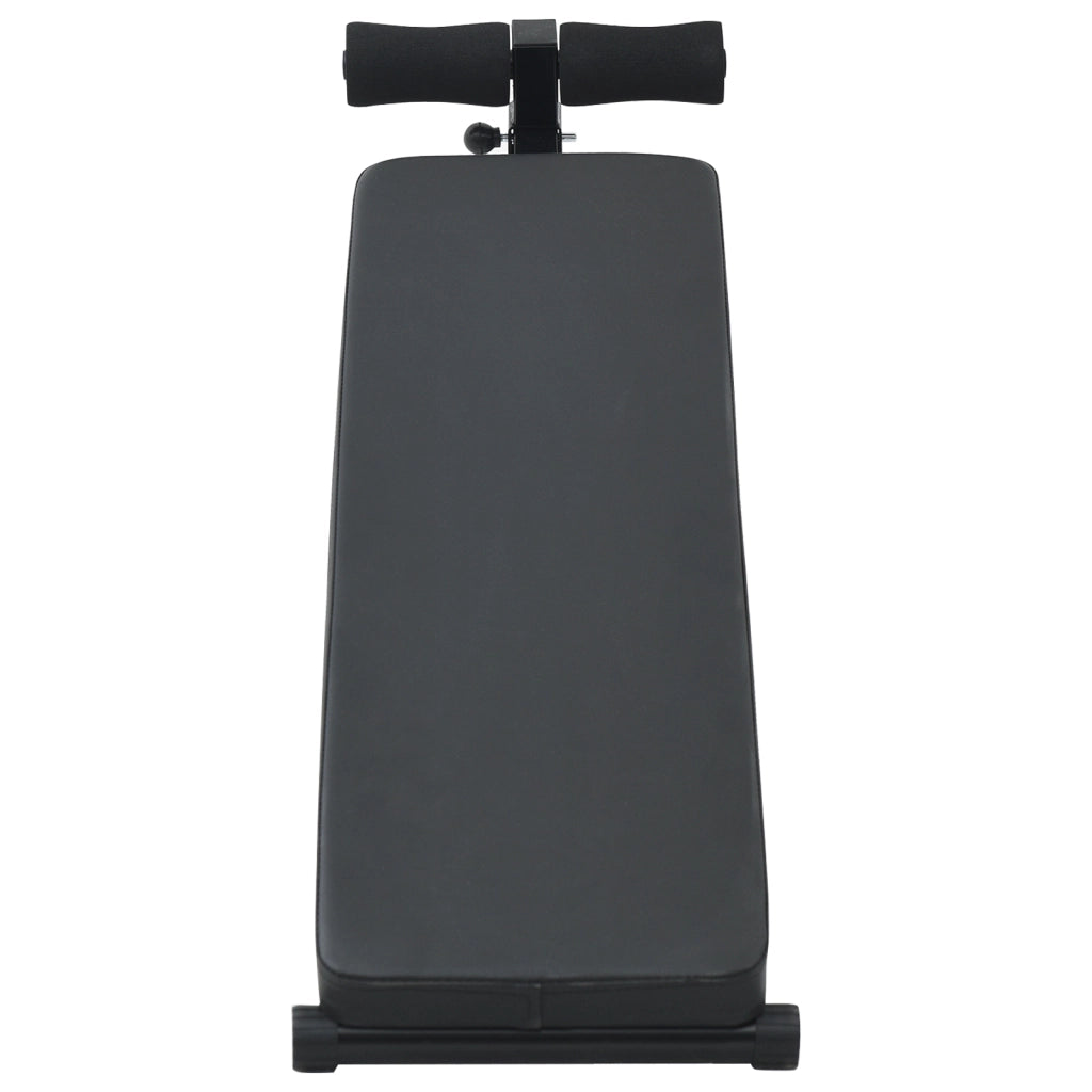 Panca per Sit Up 150 kg Pieghevole e Altezza Regolabile 48-68 cm Acciaio