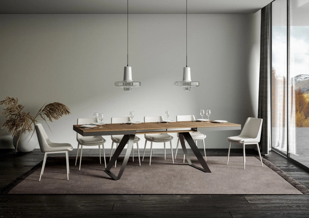 Tavolo Allungabile 180-284x90x77 cm Proxy Evolution Quercia Naturale