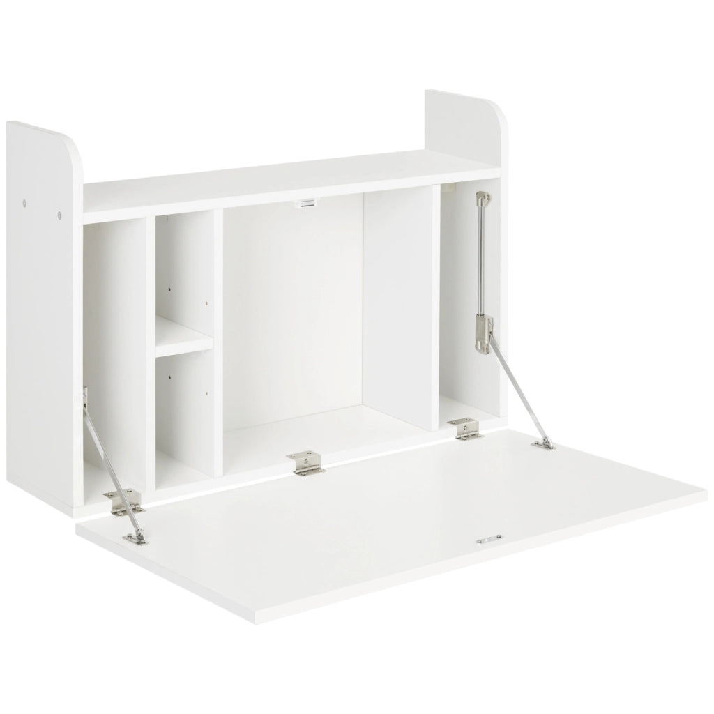 Scrivania a muro con ripiano ribaltabile ¨C zephmum ¨C 77x20x51 cm