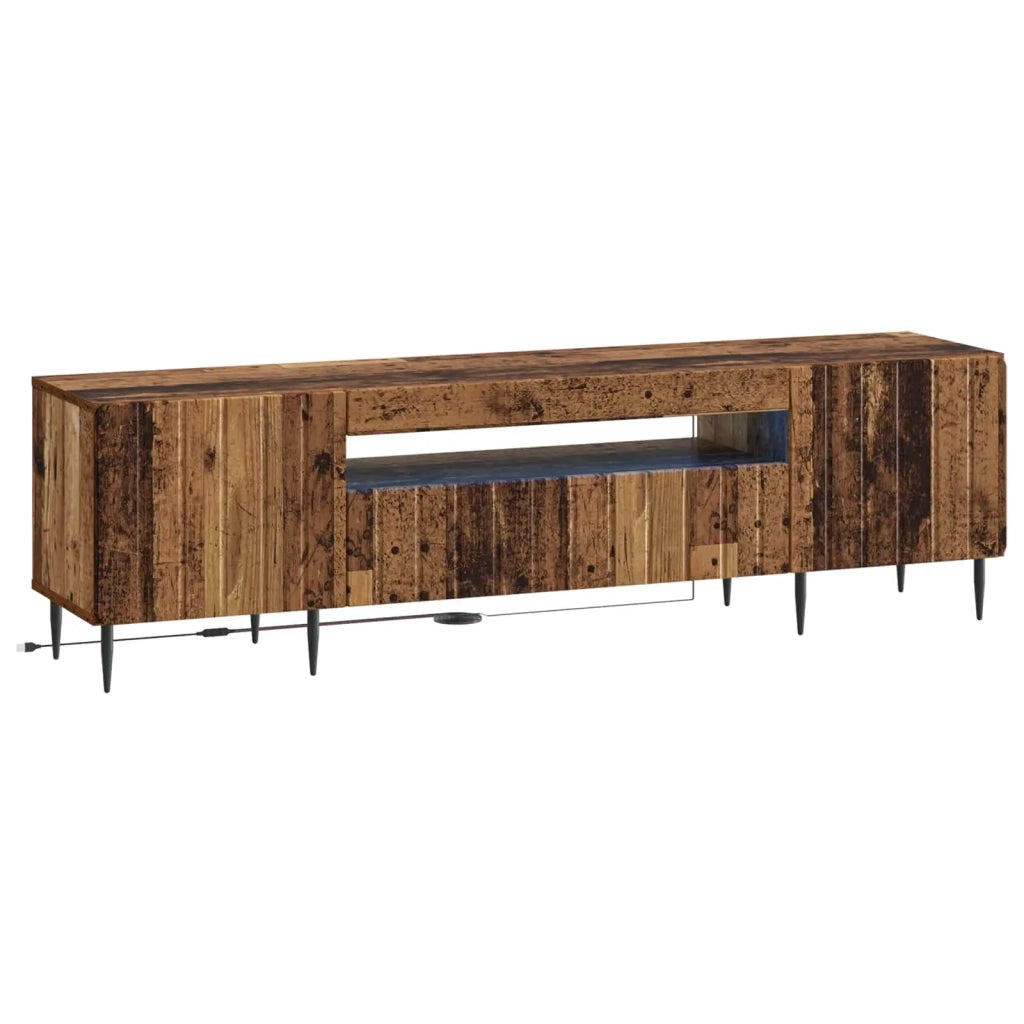 Mobile TV LED Legno antico Legno ingegnerizzato 896473