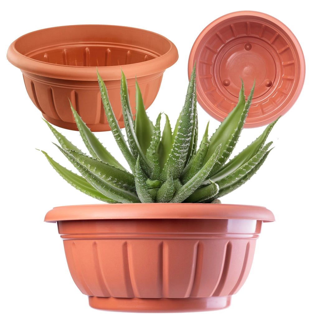 KADAX Copertura per vaso da fiori in plastica per cimitero, 34 cm