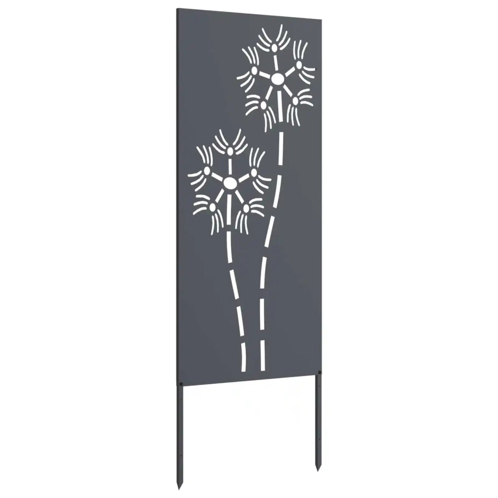Schermo per privacy in giardino Traforo Antracite 50 x 140 cm