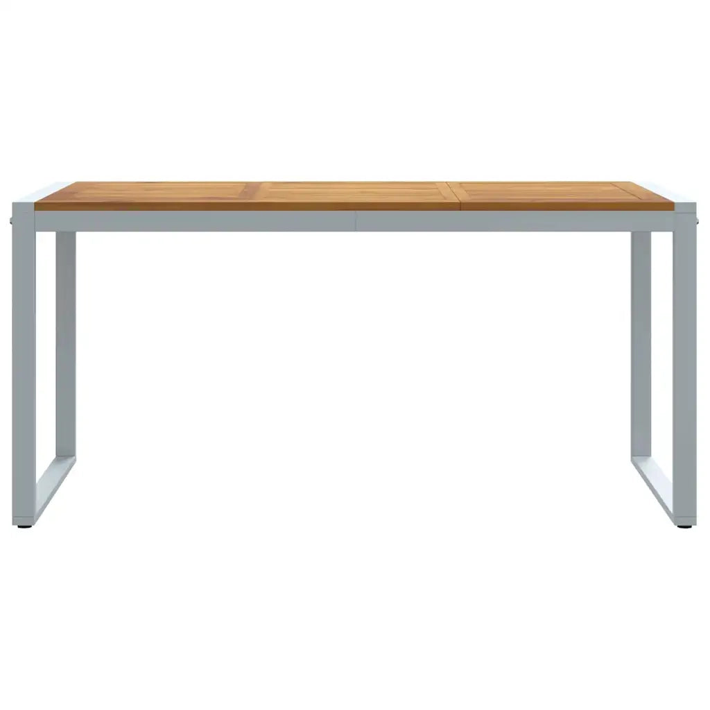 Tavolo da Giardino Grigio 160 x 80 x 75 cm 4010603
