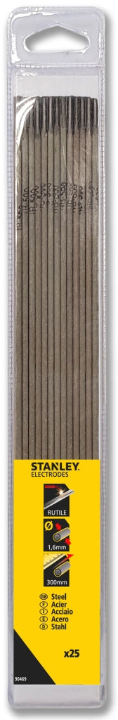 Stanley ELETTRODO PER SALDATURA RUTILICO Ø mm. 2,0x300 (25 pz.)