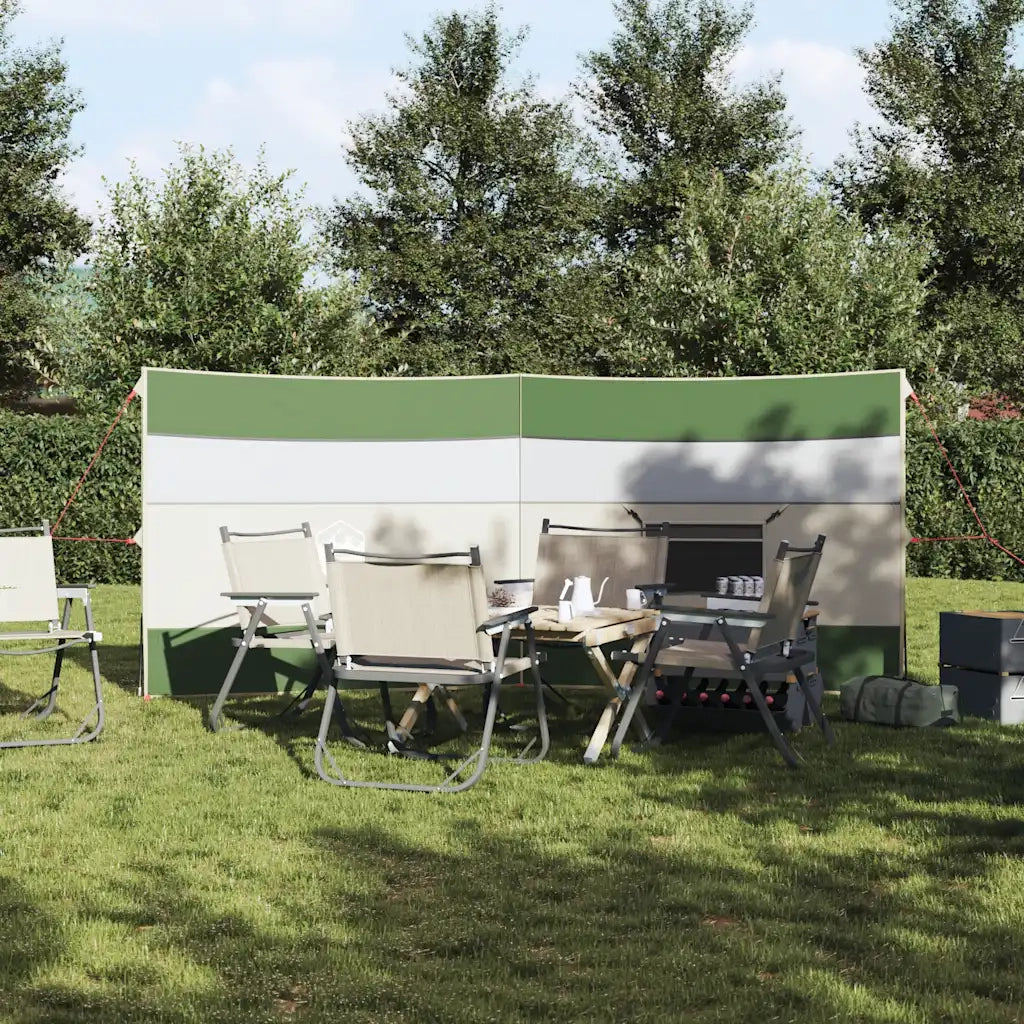 Frangivento da Campeggio Verde 340x130 cm Impermeabile CFW3611866
