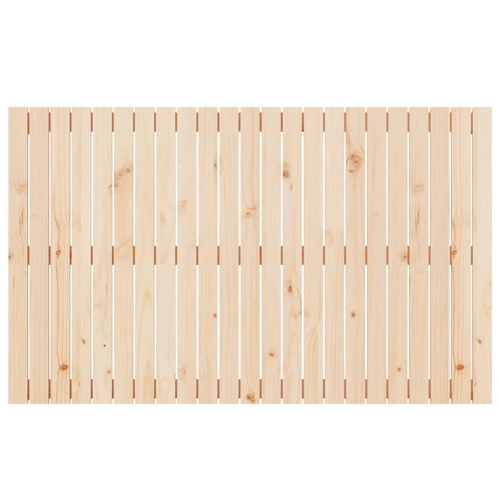 Testiera da Parete 147x3x90 cm in Legno Massello di Pino