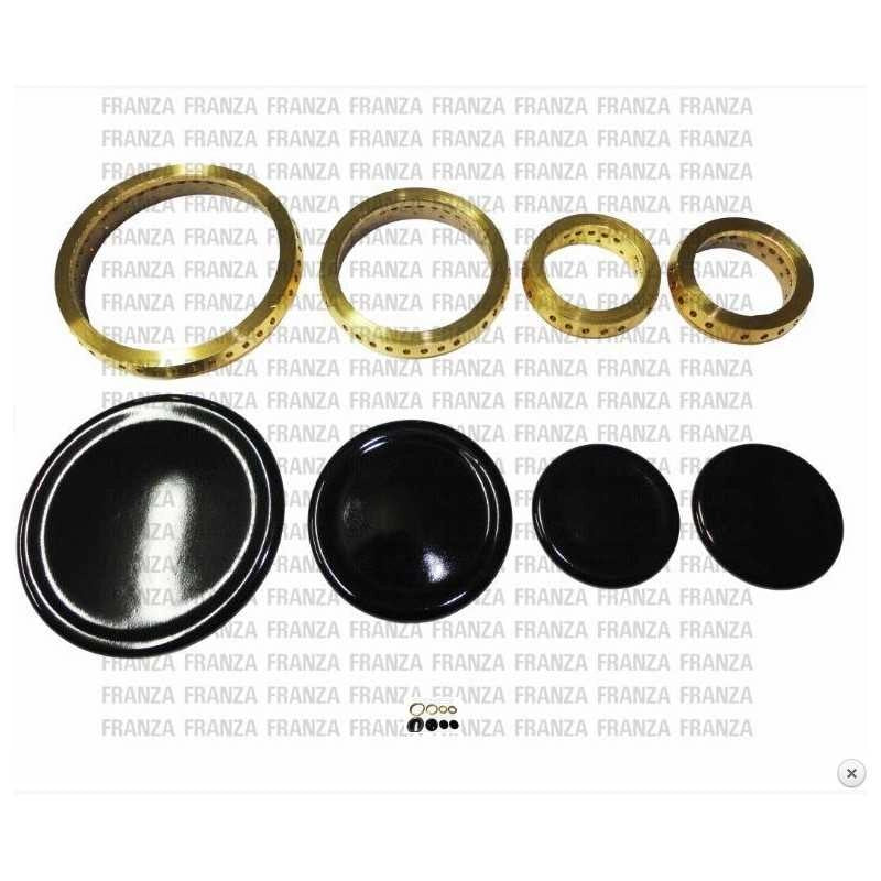 KIT PIATTELLI CORONCINE BRUCIATORI GAS FUOCHI CUCINA PIANO COTTURA TECNOGAS - TECNOGAS