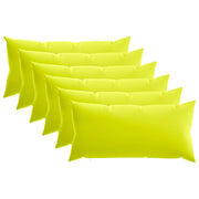 Federa 6 pcs HEERLEN Verde brillante. 40 x 80 cm Poliestere 910013
