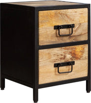 Cassettiera da Notte in Legno - 35x35x46cm