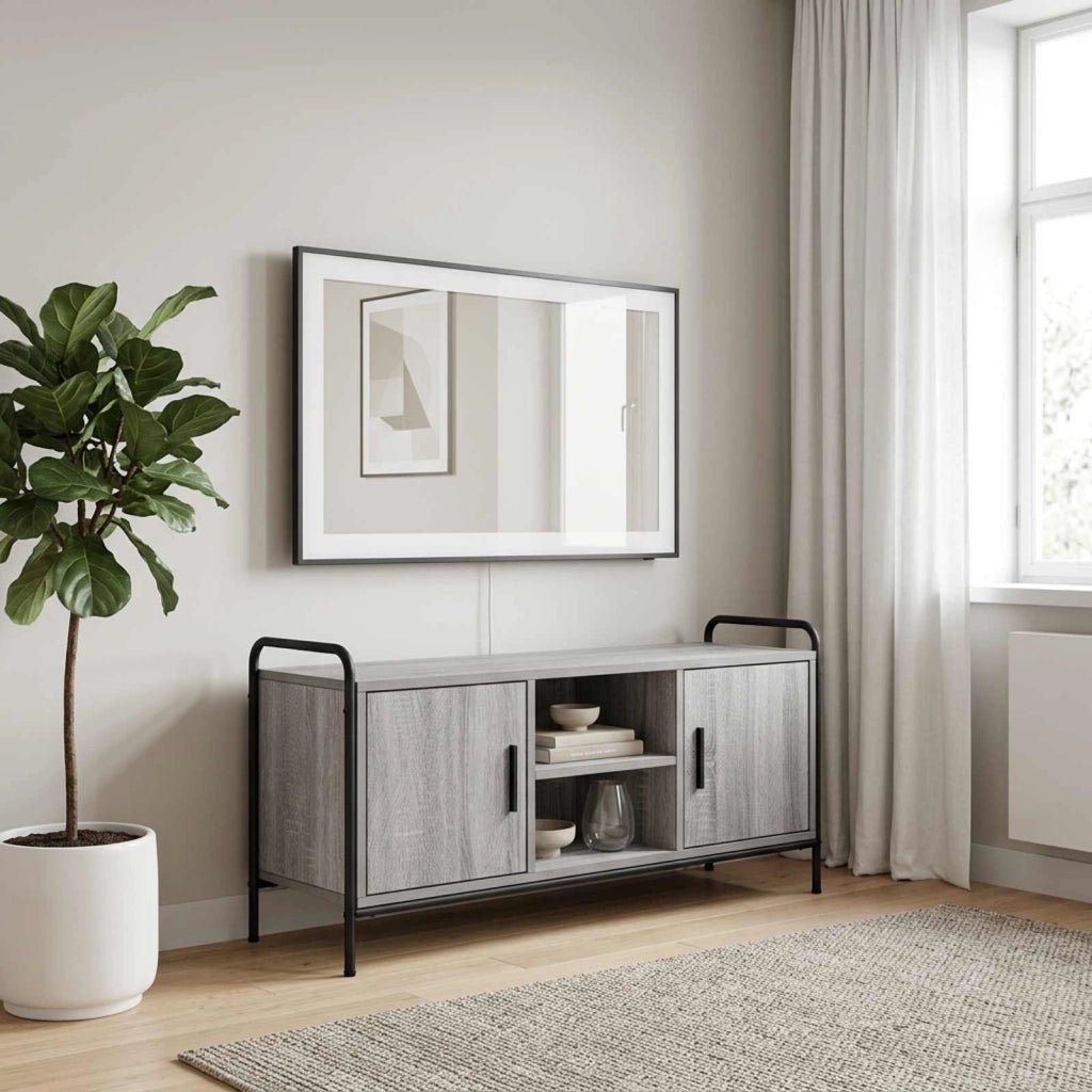 Mobile TV 99 x 33 x 50 cm Sonoma grigio Legno ingegnerizzato 8013707