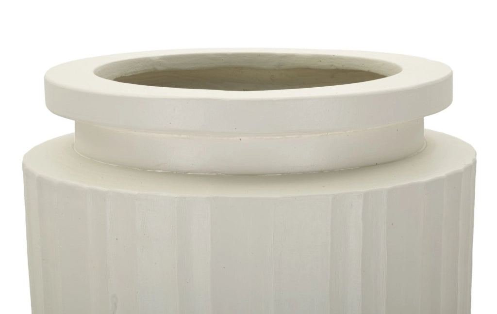Vaso High Ø32x80 cm in Mgo Crema
