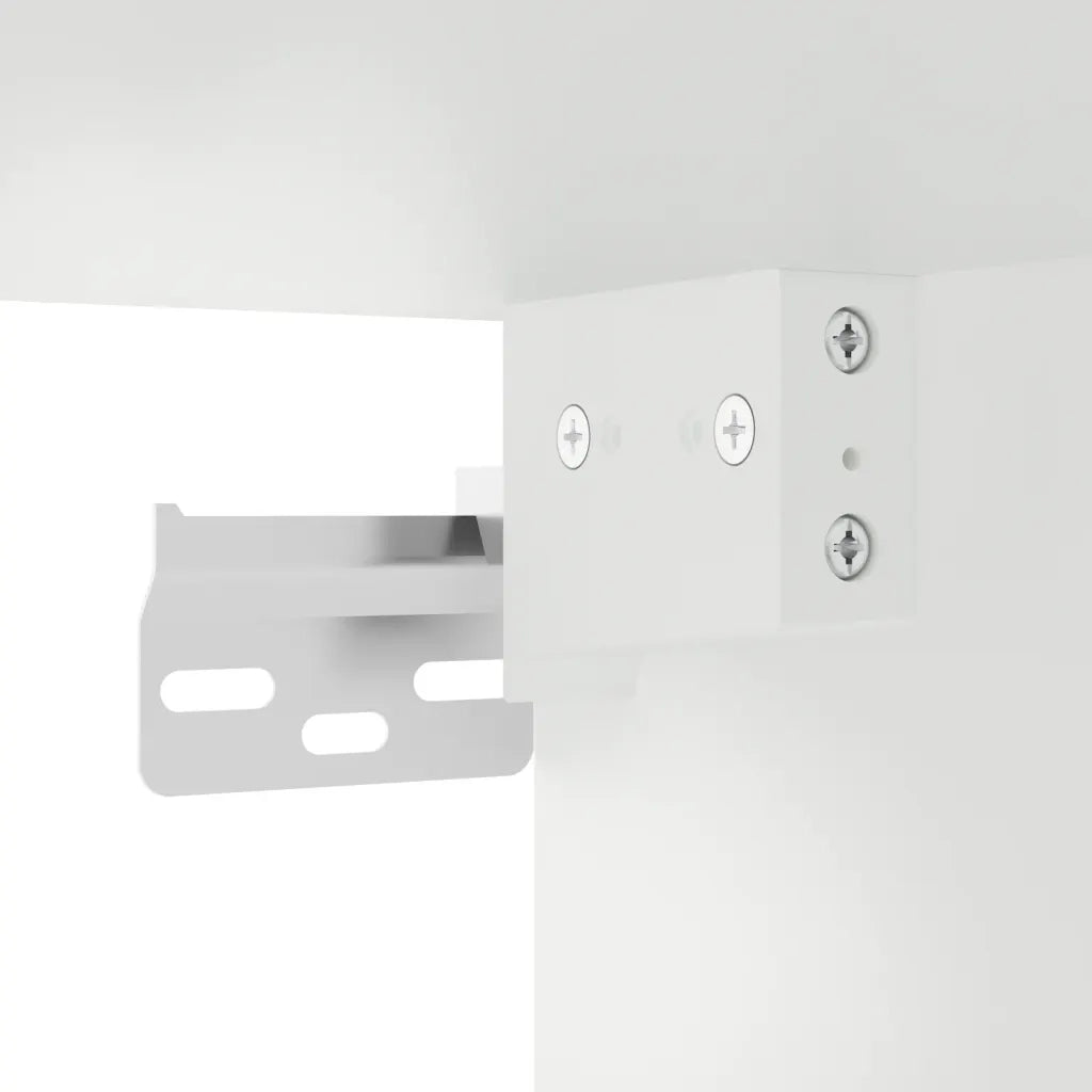 Armadietti a Parete 2 pz Bianchi in Legno Multistrato CFW8663496