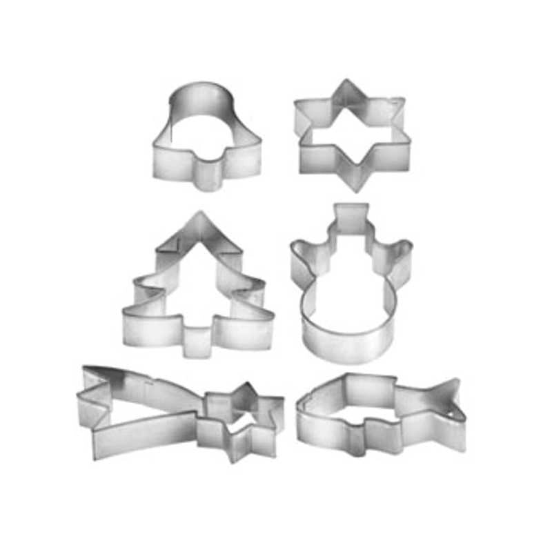 Taglia Biscotti Natale Set 6 Delicia Tescoma 631382