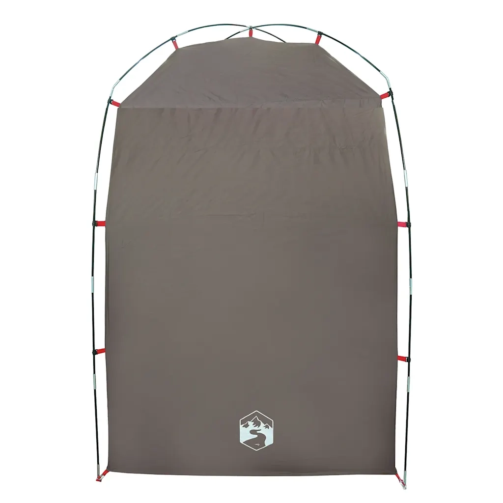 Tenda da Doccia-Tenda Doccia Portatile Marrone Impermeabile 666025