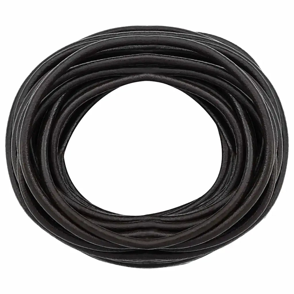 Cordino in Pelle Marrone Scuro ?5 mm x 10 m Pelle CFW3708558