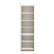Mobile da Cucina Volvera, Dispensa da Cucina 5 Ripiani, 60x57.5x214.5h cm Beige