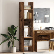 vidaXL Armadio per Libri Legno vecchio 40 x 35 x 180 cm