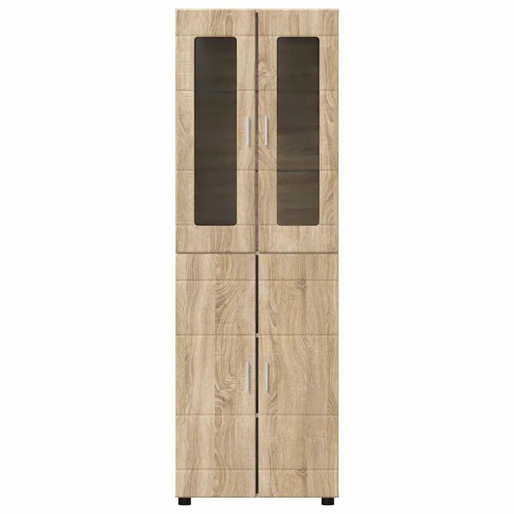 Credenza con lo scaffale FLORIN Rovere Sonoma 60 x 35 x 182 cm