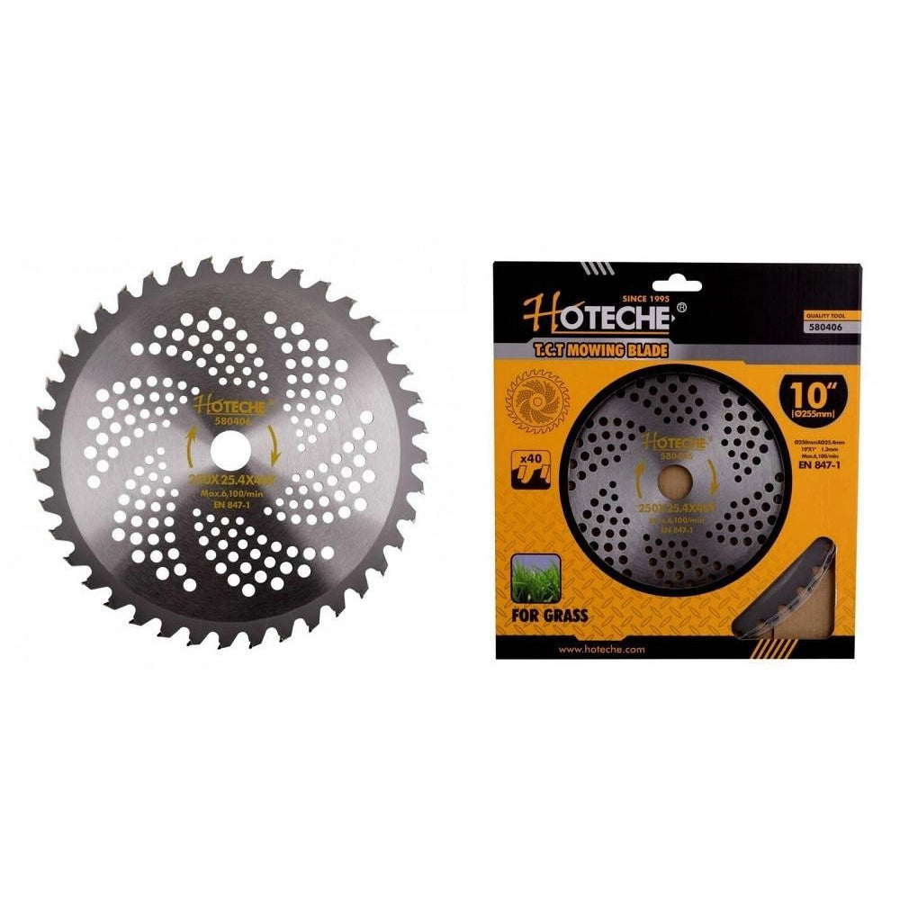 Trade Shop - Lama Circolare 250 X 25.4 Mm 40t Disco Seghettato Taglia Legno 580406 -