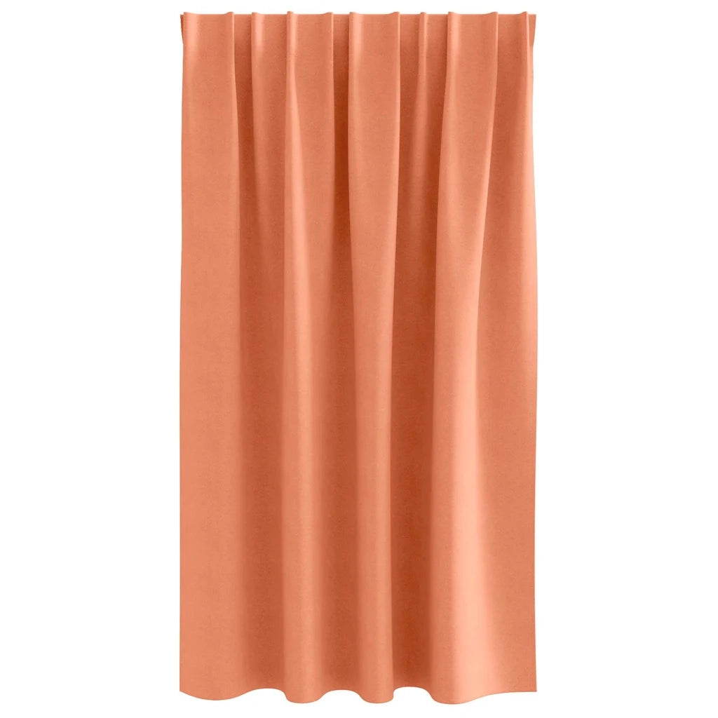 Tende Blackout con Anelli 2 pcs Terracotta 140 x 140 cm 4107523