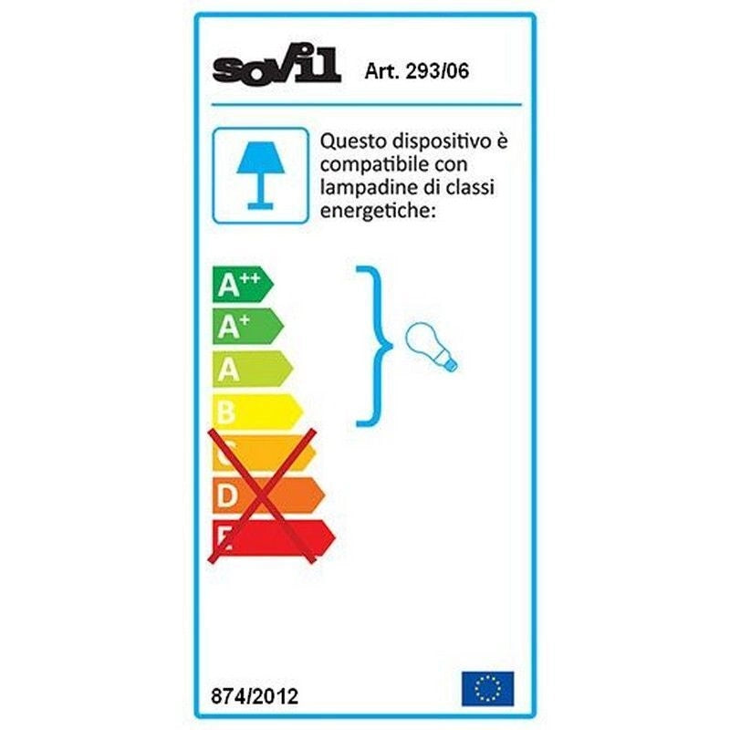 Sovil Globo per Esterni 25cm Opale