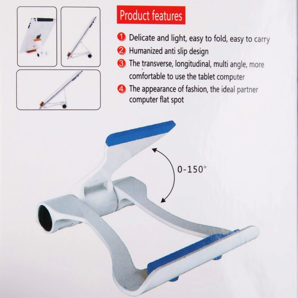 Trade Shop - Porta Telefono Tablet Stand Da Scrivania Antiscivolo Rotazione Di 150° Q-t95 -