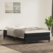 Letto a Molle senza Materasso Nero 120x220 cm in Velluto 3315869