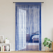2 Pz Tende a Fili 140x250 cm Blu 132407