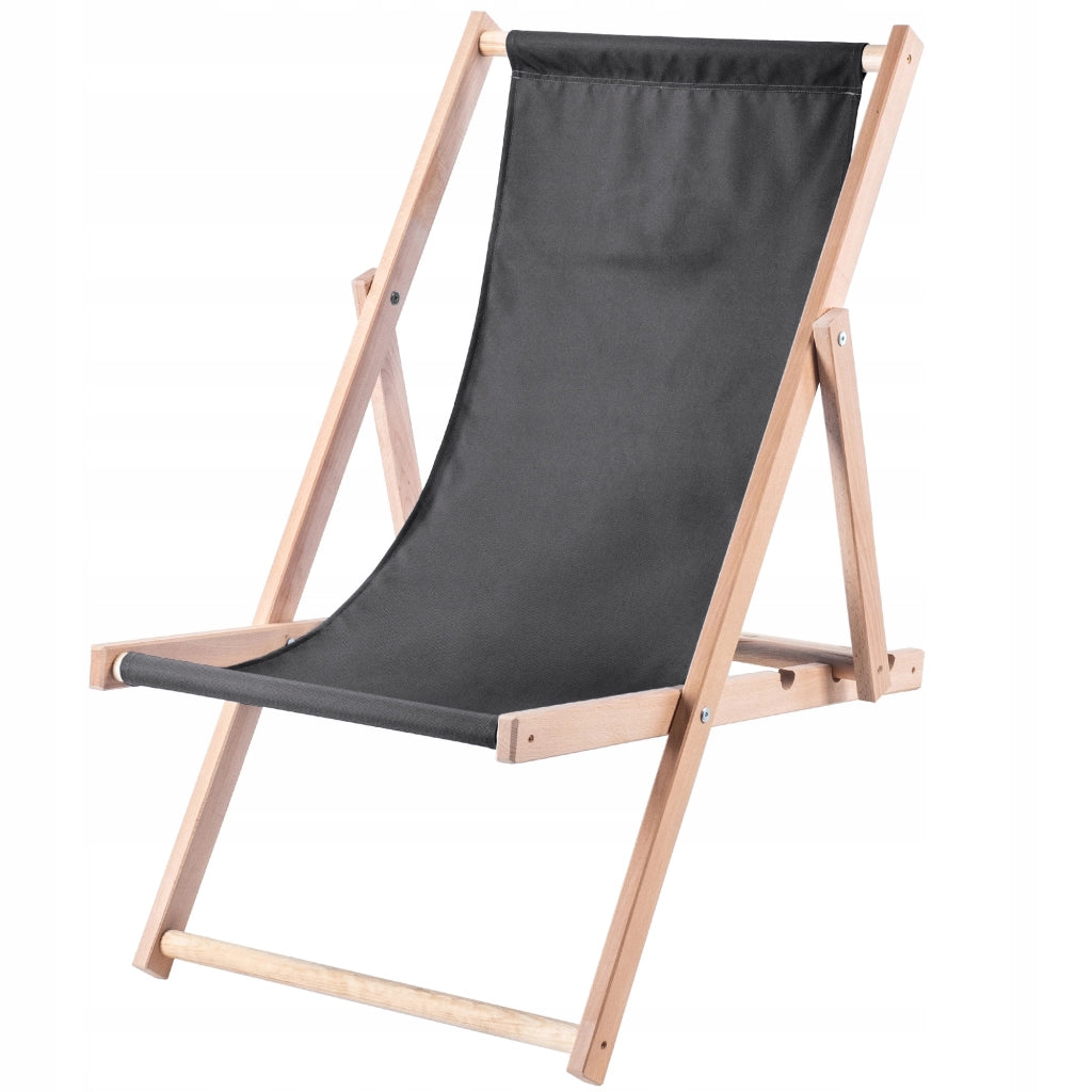 KADAX Sedia a sdraio da giardino/spiaggia in legno pieghevole, lucida, di alta qualità, prodotta da un produttore specializzato.