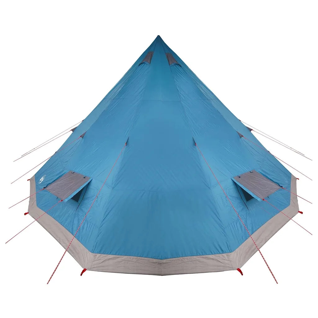 Tenda Tipi con tetto-Tenda da campeggio Blu 560 x 560 x 300 cm taffet¨¤