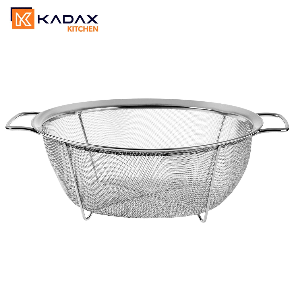 Colino KADAX da 24,5 cm in acciaio inox per verdure.