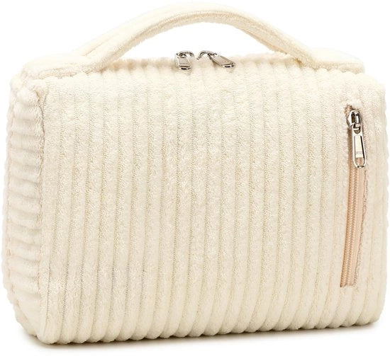 Borsa da toilette per donne & borsa da viaggio portatile, contenitore per accessori personali, borsa da toilette portatile