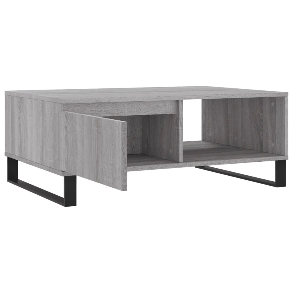 Tavolino da salotto | Tavolino da caff¨¨ | Tavolino da Soggiorno Grigio Sonoma 90x60x35 cm Legno Multistrato