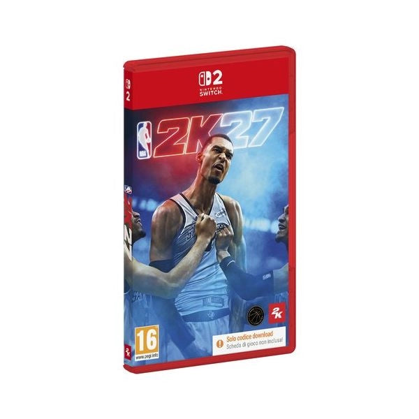 Videogioco 2k games sws20119 switch 2 nba 2k27 (code in a box)