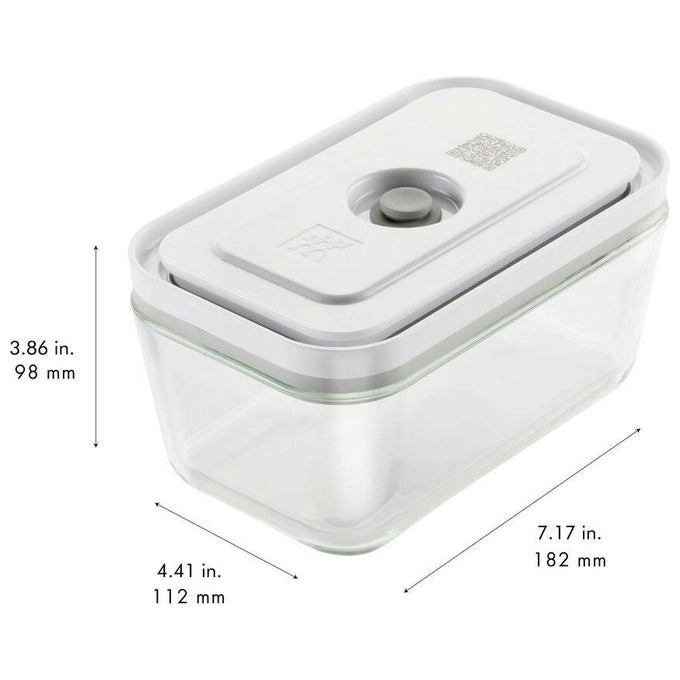 ZWILLING FRESH & SAVE Rettangolare Scatola 0,9 L Grigio, Trasparente 1 pz