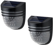 Set di 2 lampade solari per uso domestico, recinzioni, cortili e decorazione esterna. Impermeabili, luce soffusa, luce calda.