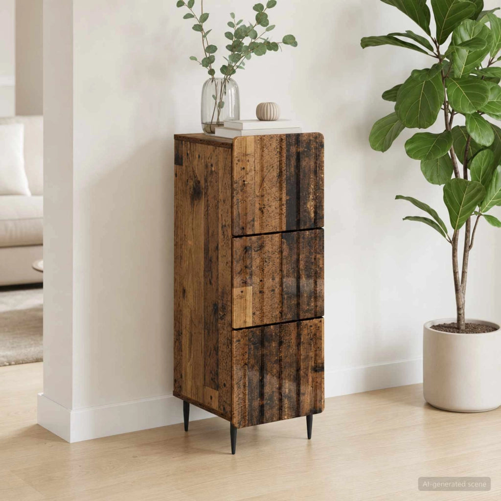 Mobile con Cassetti 33 x 34,5 x 92 cm Legno ingegnerizzato 894393
