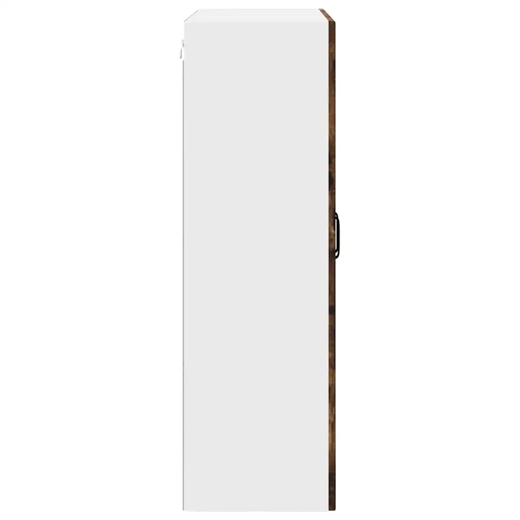 Pensile da cucina | Armadietto a muro PORTO Rovere fum¨¦ 80 x 31 x 100 cm