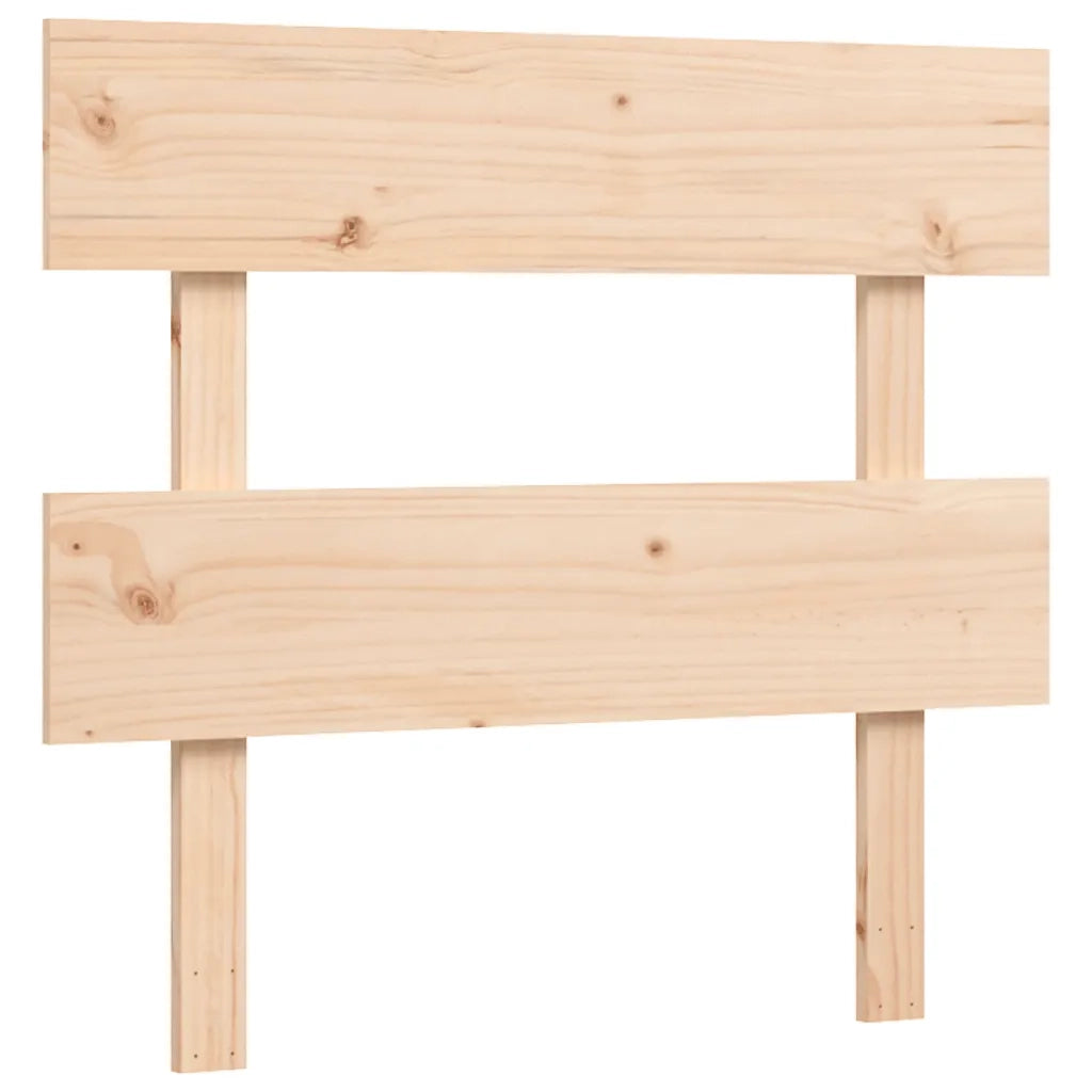 Letto per Anziani con Testiera 90x200 cm in Legno Massello 3195336