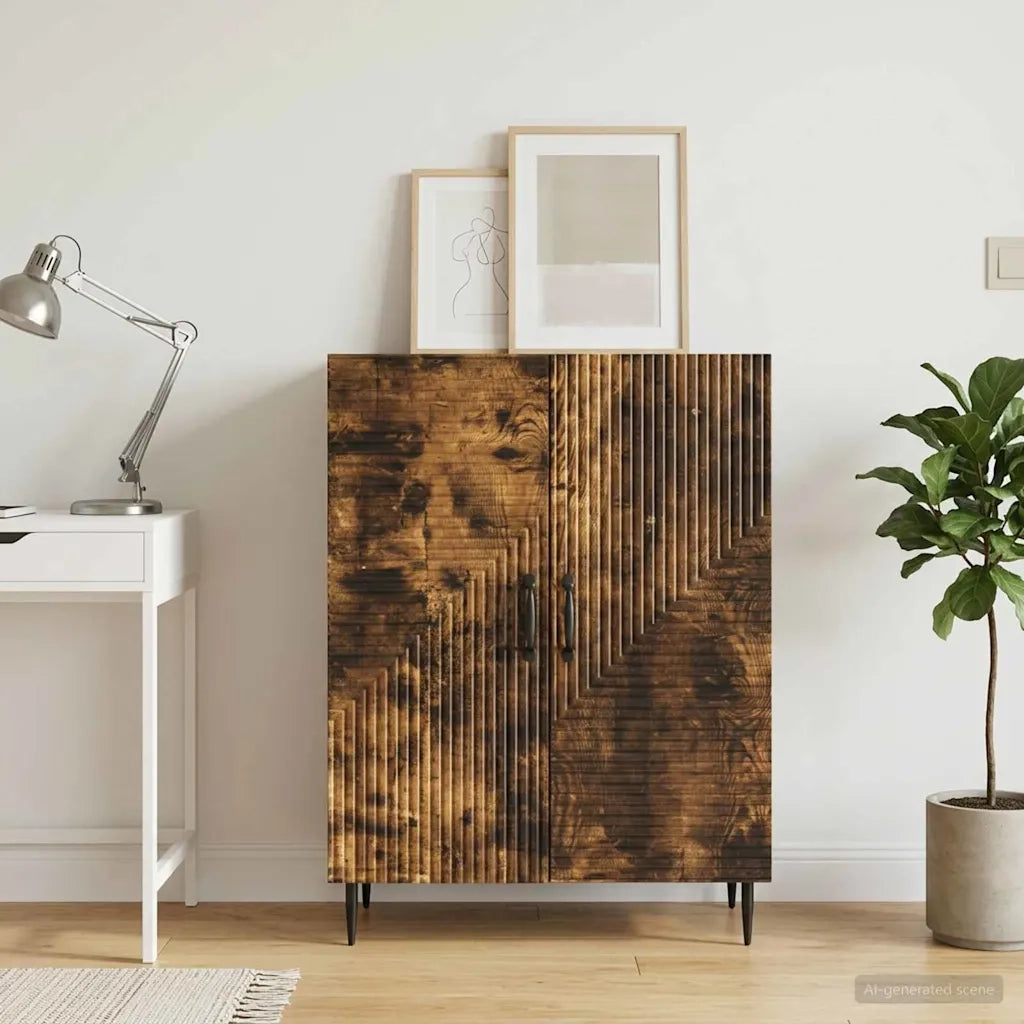Credenza Rovere Fumo 66 x 34,5 x 89,5 cm Legno ingegnerizzato 894820