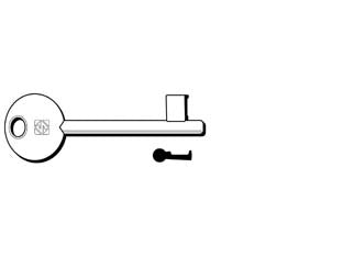 CHIAVI PATENT PASSEPARTOUT AGB 6P1D- - 6P1D - 5 pezzi SILCA