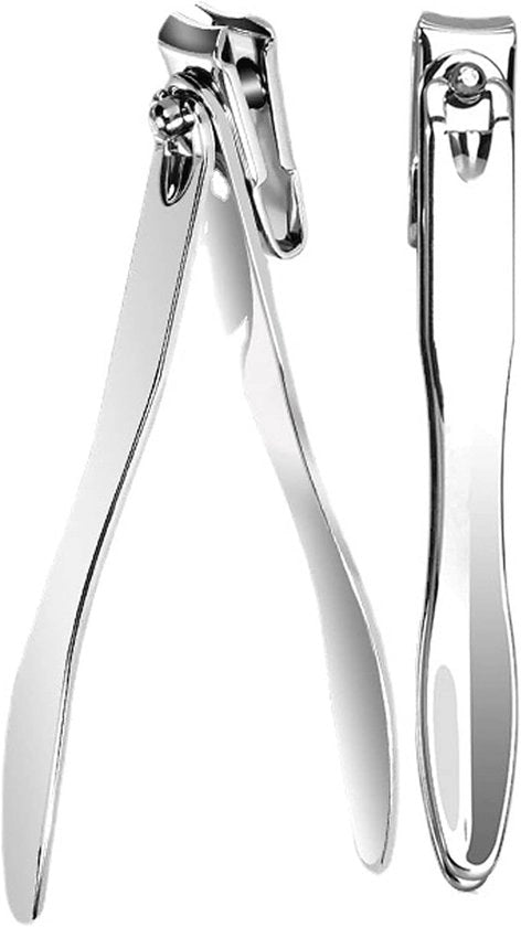 Nageltrimmer rotante 360° - design antiscivolo in acciaio inossidabile, taglio preciso per unghie dito e unghie del piede