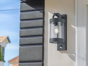 Lampada Esterna con Sensore di Movimento e Illuminazione a LED - Antracite