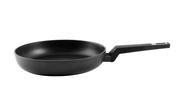 Padella antiaderente induzione 28cm, alluminio forjato 3 strati QuanTanium, base induzione completa, manico baquelite - SOGO