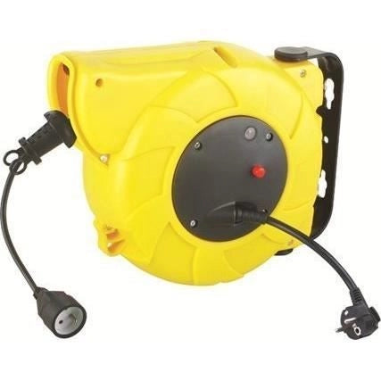 Avvolgicavo automatico - GAO - 20m - H05VV-F 3x1,5mm, IP20