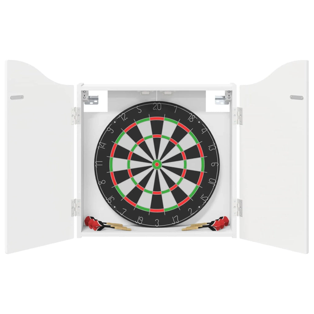 Armadio per Dartboard Bianco 56 x 12 x 63 cm 8006651